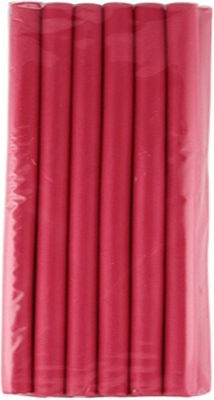 Dafnis Rollers Bendable Small 12mm in Red Color 12pcs