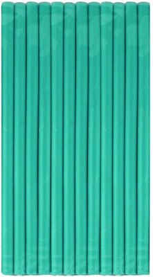 Dafnis Rollers Bendable Medium 8mm in Green Color 12pcs