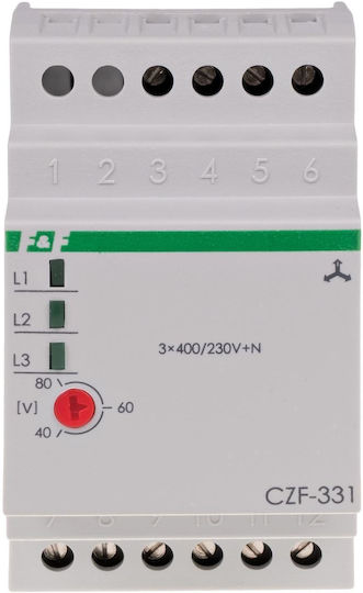 F&F Electric Panel Meter Analog Rail CZF-331