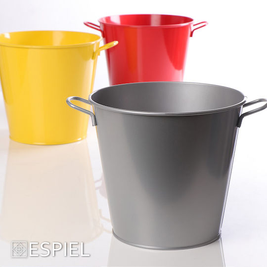 Espiel Einfache Champagners Metallisch mit Abmessungen 25x32x23cm