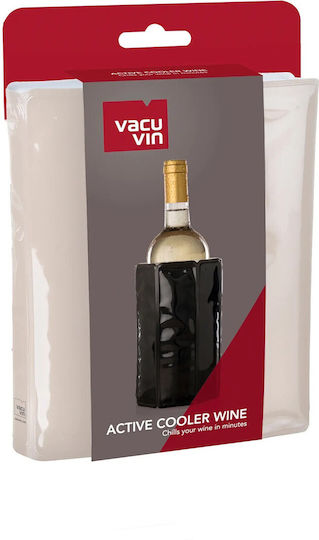 Vacu Vin Active Beige Wine Cooler With Dimensions 14.6x21cm