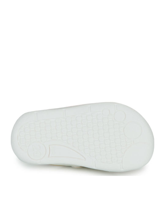 Easy Peasy Βρεφικά Sneakers Αγκαλιάς Λευκά My Duckie's Velcro
