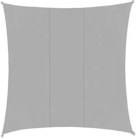 Gardlov Square Shade Sail Gray With Hoop 3.6x3.6m 120gr/m²