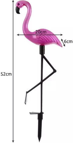 Gardlov Set of 3 Stake Solar Lights with Photocell IP44 20cmx6cmx52cmcm