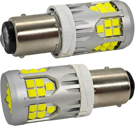Λάμπα Αυτοκινήτου P21/5W / DRL Canbus LED 5500K Ψυχρό Λευκό