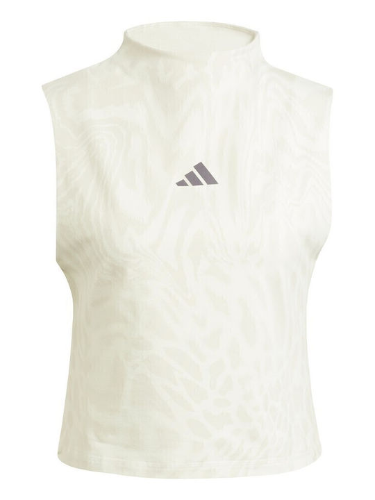 Women's Sports Sleeveless Blouse Beige