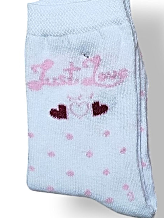 Babydom Детски чорапи White, Grey, Pink 3 Чифта