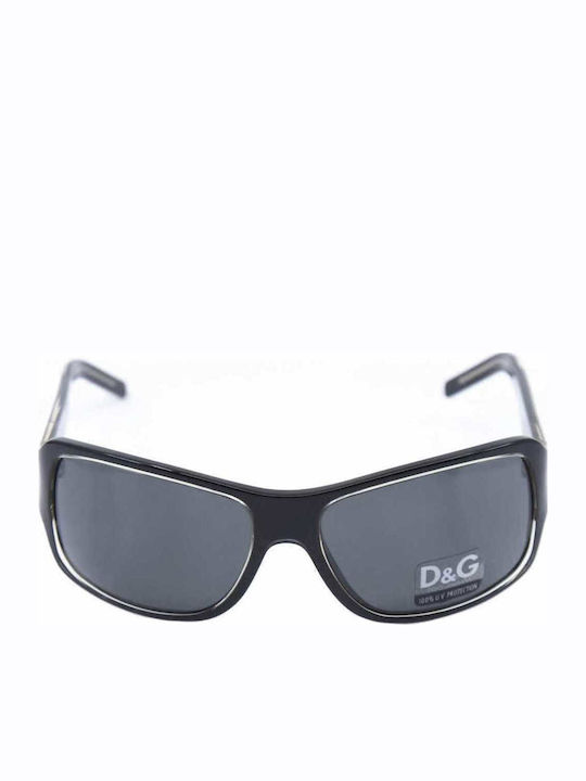 Dolce & Gabbana Γυαλιά Ηλίου Μαύρα με Κοκκάλινο Σκελετό Dolce & Gabbana Γυαλιά Ηλίου Μαύρα με Κοκκάλινο Σκελετό