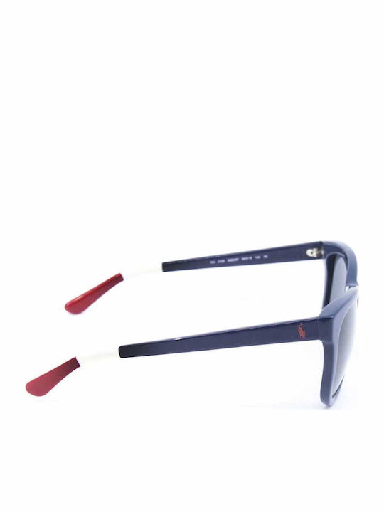 Ralph Lauren Unisex Sunglasses with Blue Plastic Frame and Blue Lens 556987