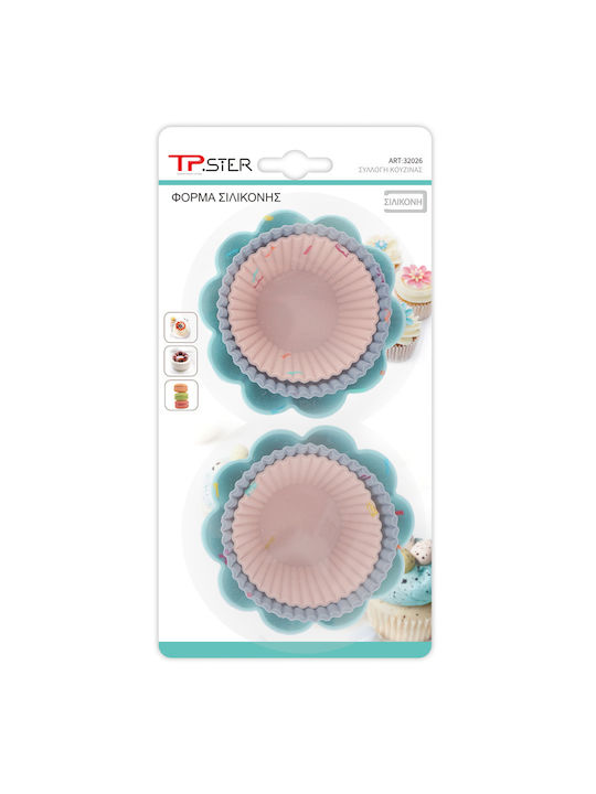 Tpster Backform Törtchen/Muffins Silikon 6cm