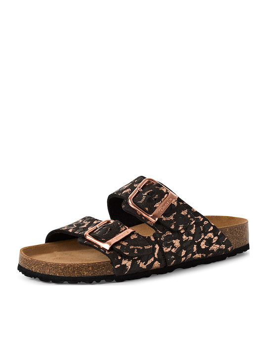 Women's Flat Sandals Brown