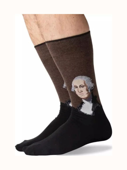 Roza Socks Unisex Κάλτσα ” George Washington ” Roza Socks Unisex Κάλτσα ” George Washington ”