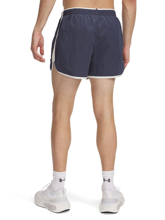 Under Armour Run 96 Αθλητική Ανδρική Βερμούδα Γκρι