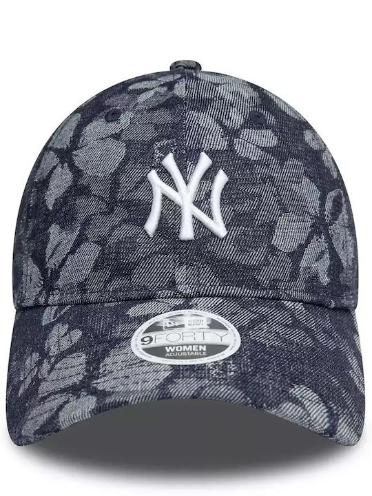 New York Yankees Womens Floral Denim Blue 9twenty Adjustable Cap Γυναικείο Καπέλο Cotton Rayon Polyester Blue 60595384 New York Yankees Womens Floral Denim Blue 9twenty Adjustable Cap Γυναικείο Καπέλο Cotton Rayon Polyester Blue 60595384