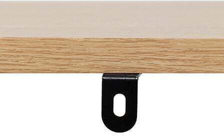 5Five Ραφιέρα Κουζίνας Ξύλινη 3 Θέσεων Μπεζ 60x30x110cm