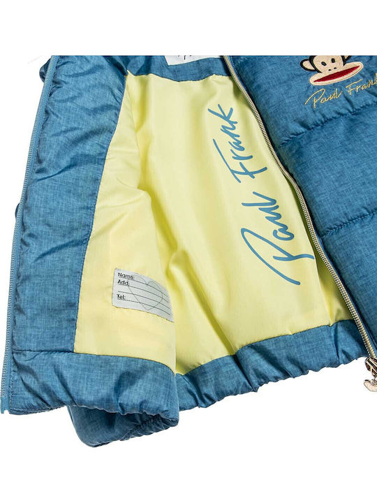 Kids' Casual Jacket Sleeveless Blue