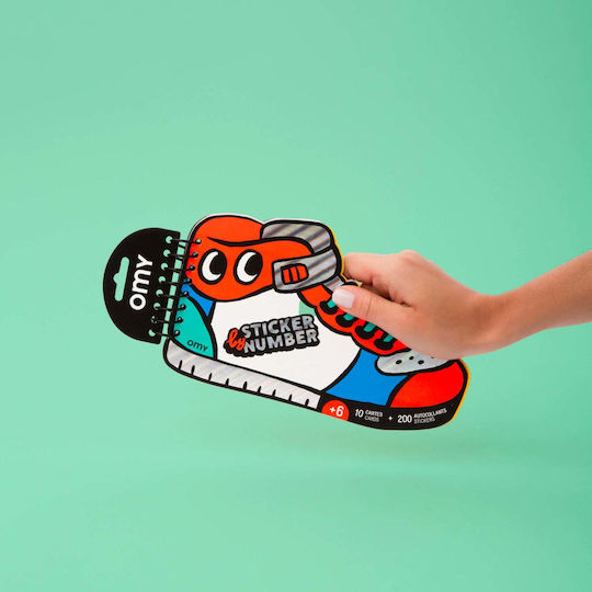 Omy Aufkleber für Kinder 6+ Jahre+ Jahre