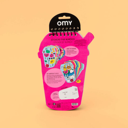 Omy Autocolante pentru copii de 6+ ani+ ani