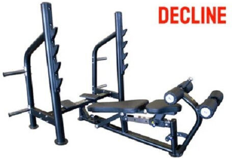 Luxury Fitness Înclinate, Declinate, Orizontală Presă pentru piept/umeri cu greutăți 300kg