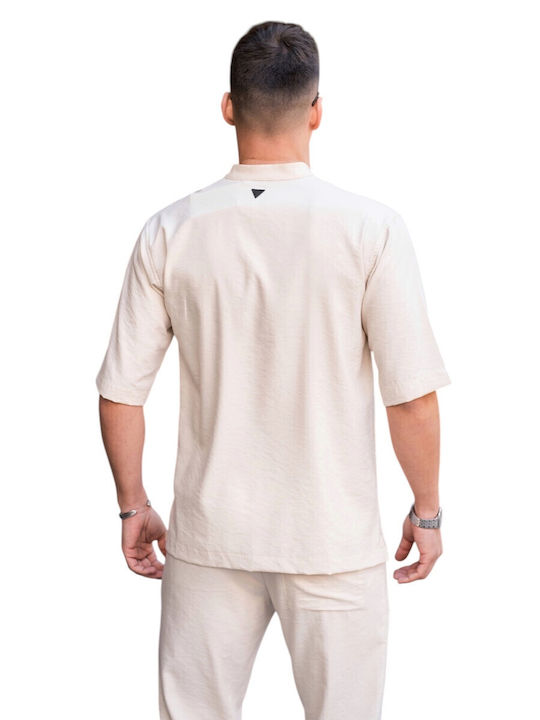 Vittorio Artist Overshirt Beiges