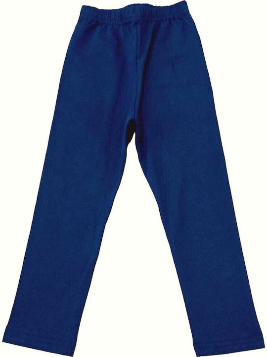 Kinder Leggings Lang Blau