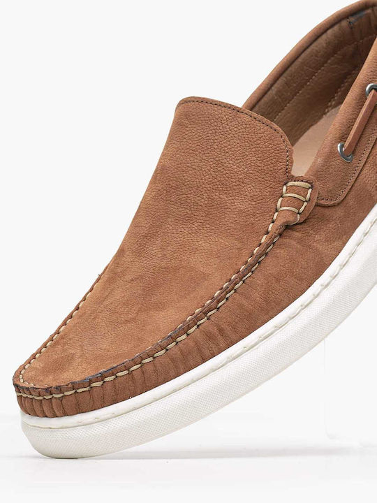 Men's Leather Loafers Tabac Brown