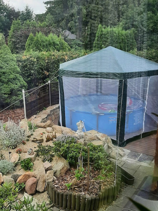 Gazebo Pliabil De Grădină Verde 1.95x2.5m