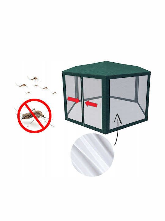 Gazebo Pliabil De Grădină Verde 1.95x2.5m