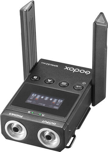 Godox WMicS2 Μικροφώνου Compact 2-Person Wireless Microphone System