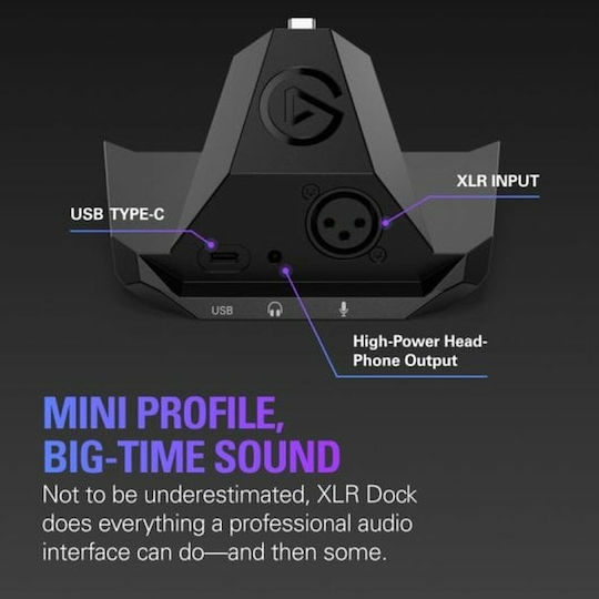 Elgato Xlr Dock – Stream Deck + Xlr-to-usb Microphone Interface Customizable Audio Mixer 75 Db Gain Phantom Power/clip Guard – Mac Pc Stream Deck Not Included