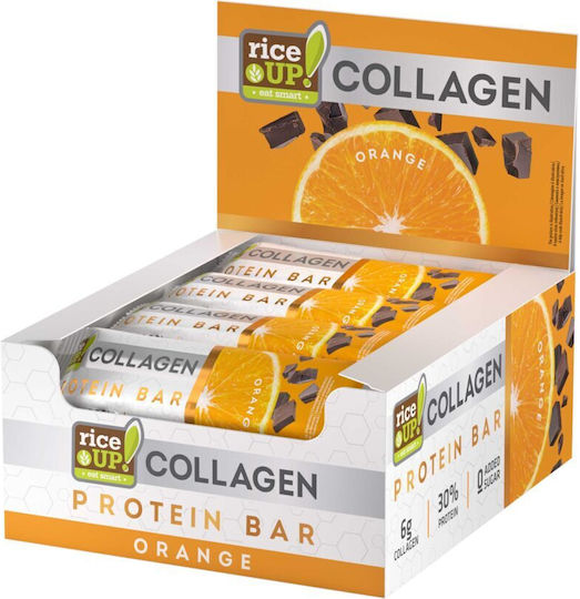 RiceUp Bar with 30% Protein & Flavor Orange 50gr