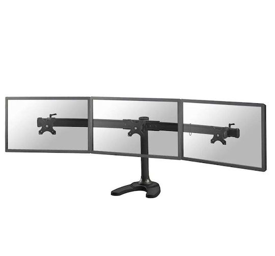 Newstar Desktop Stand for 3 Monitors up to 27" with Arm (FPMA-D700DD3)