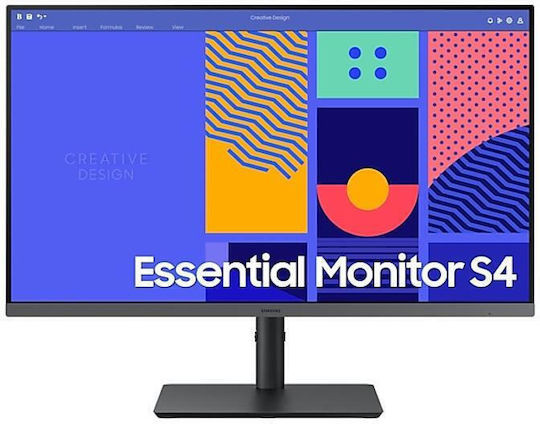 Samsung S4 S40GD IPS Monitor 27" FHD 1920x1080 mit Reaktionszeit 5ms GTG