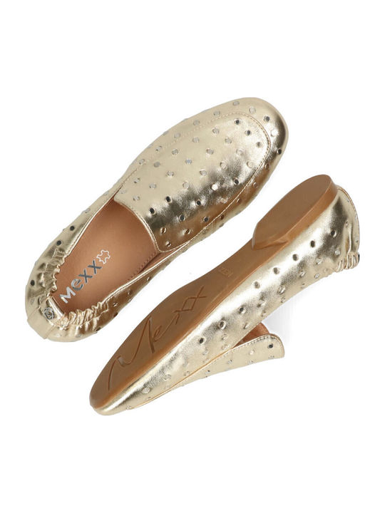 Дамски Loafers в Златист Цвят