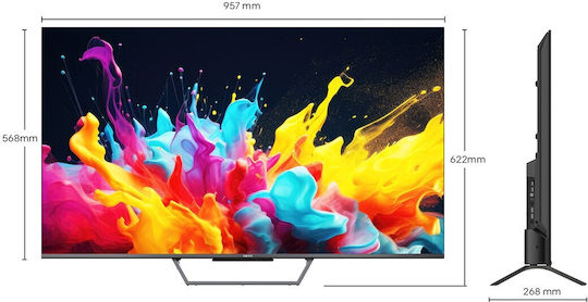 Metz Smart Τηλεόραση 43" 4K UHD QLED 43MQE7600Z HDR (2024)