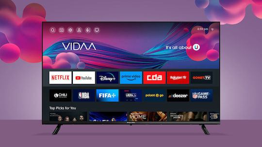 Kruger & Matz Smart Fernseher 50" 4K UHD LED KM0265UHD-V HDR (2023)