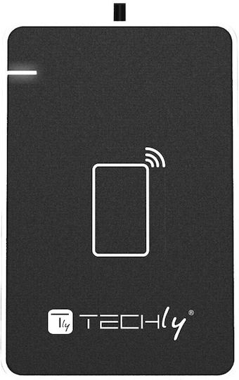 Techly Card Reader USB 2.0 για microSD/MemoryStick/CompactFlash