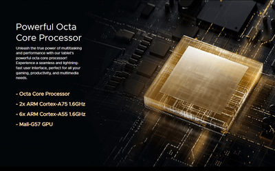 Doogee T30S 11" Tablet (6GB/256GB) Μαύρο
