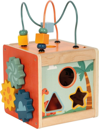 Small Foot Activity Cube made of Wood