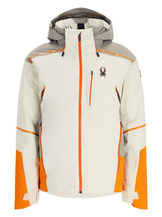 Spyder 38SA075403_VAN Männer Jacke aus für Ski & Snowboard Beige