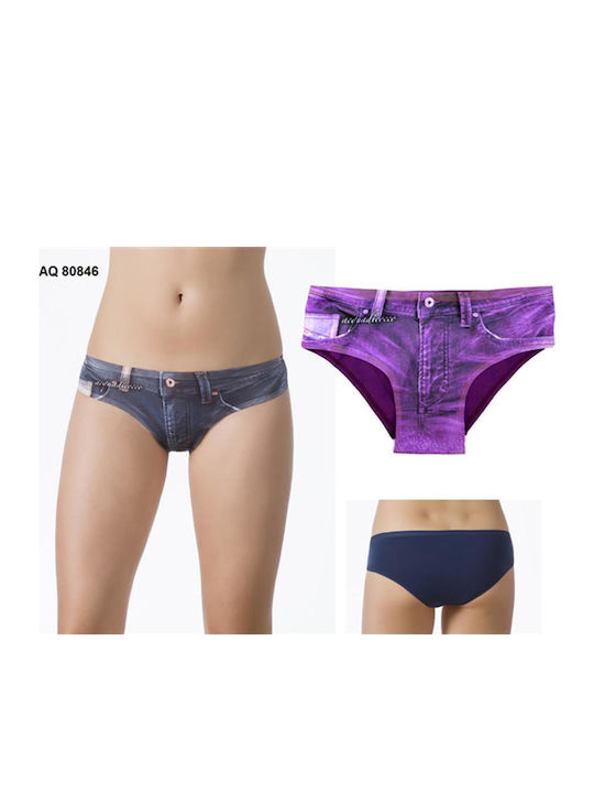 Rouxaki Women's Briefs Purple