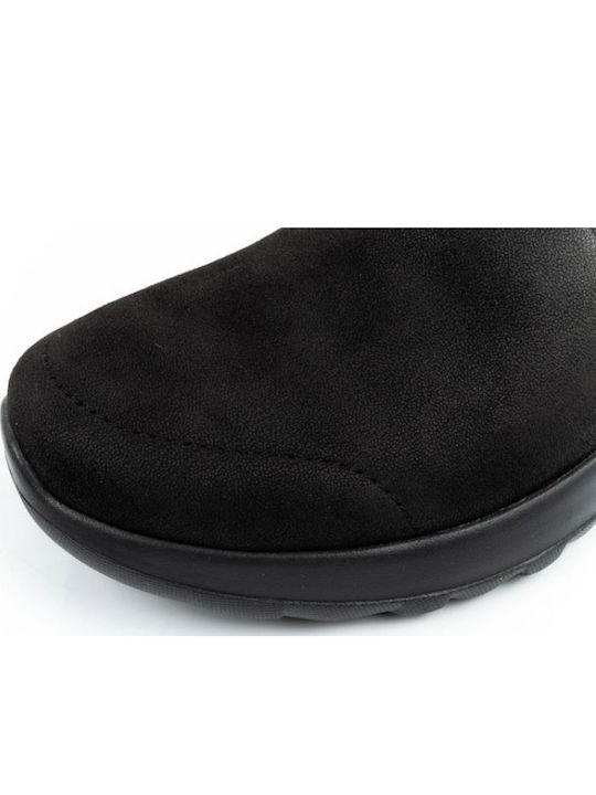 Go Walk Joy Women's Canvas Slip-Ons Black