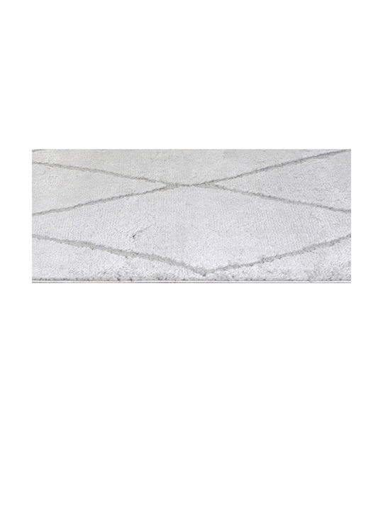 Tzikas Carpets Alloy Teppich Rechteckig Synthetisch,Polyester/Cotton/Leather Gray