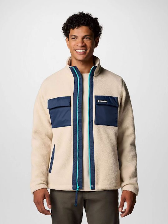 Ανδρική Ζακέτα Fleece Ancient Fossil/collegiate Navy