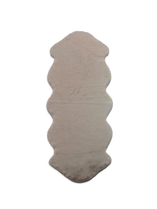 Newplan Puffy Fc3b Rutschfest Teppich Rechteckig Synthetisch,Polyester/Cotton/Leather Beige