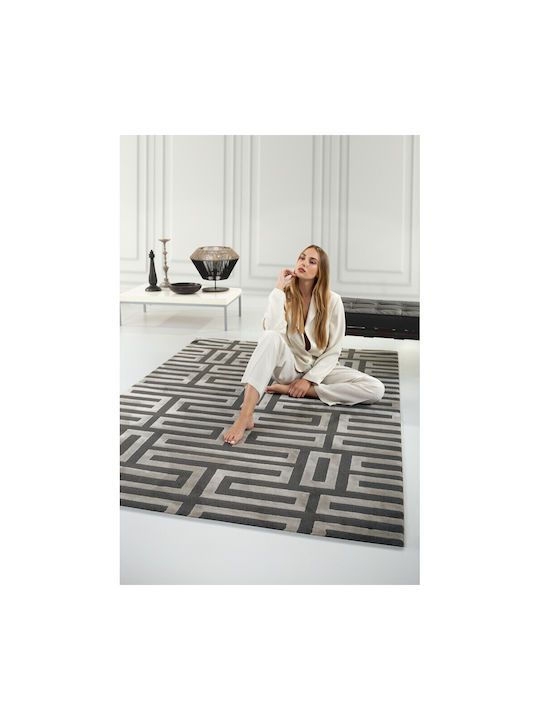 Guy Laroche Vison Conrad Χαλί Ορθογώνιο Carbon 160x230cm
