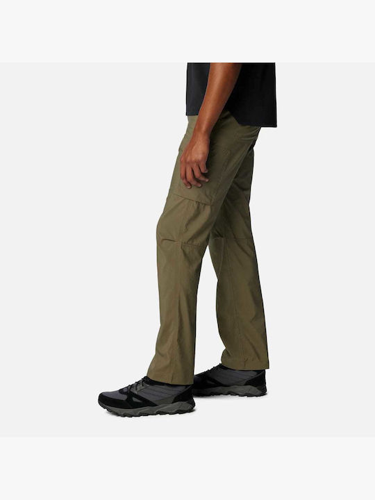 Columbia Silver Ridge Utility Bărbați Lung Pantaloni de drumeție Verde