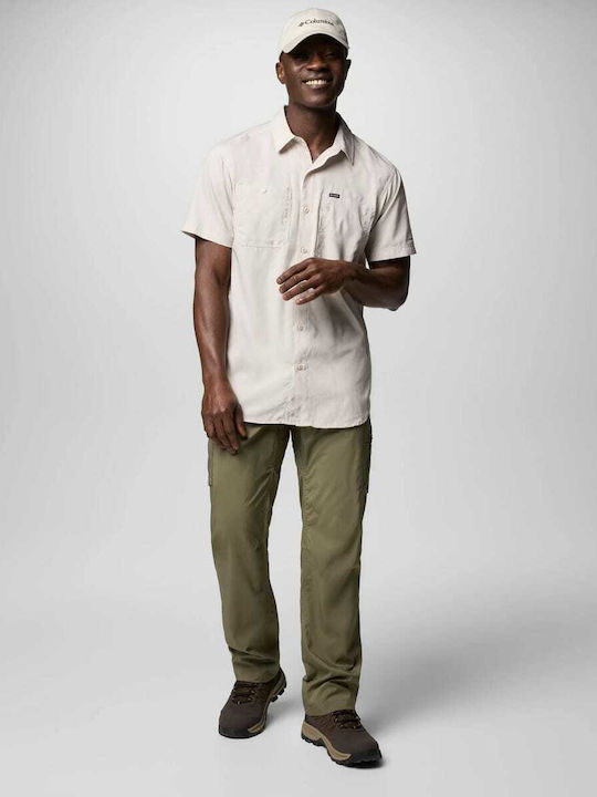 Columbia Silver Ridge Utility Bărbați Lung Pantaloni de drumeție Verde