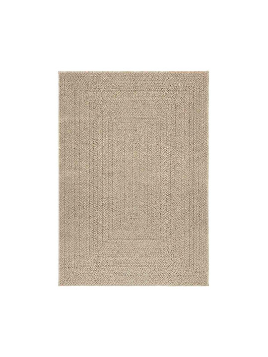 vidaXL Zizur Rug Outdoor Rectangular from Jute Beige