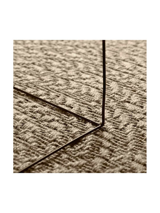 vidaXL Zizur Rug Outdoor Rectangular from Jute Beige